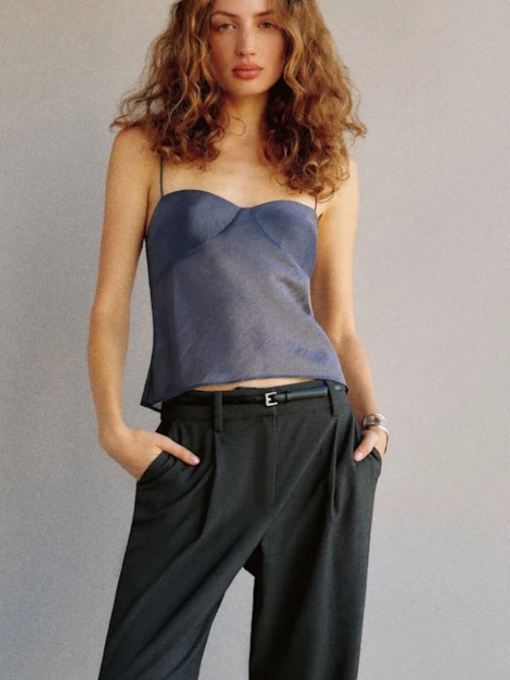 Reformation Alouette Top - Slate